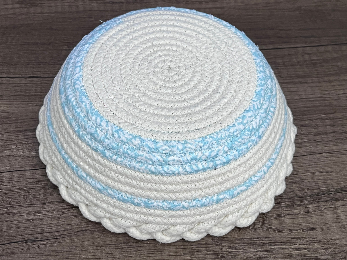 Garden Greyhound Braided Fabric Rope Bowl / Basket