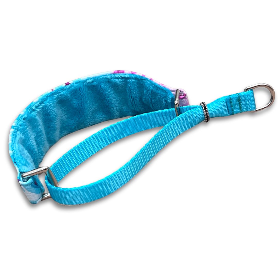 Dahlia Blooms Walking Hound Collar 8-11"