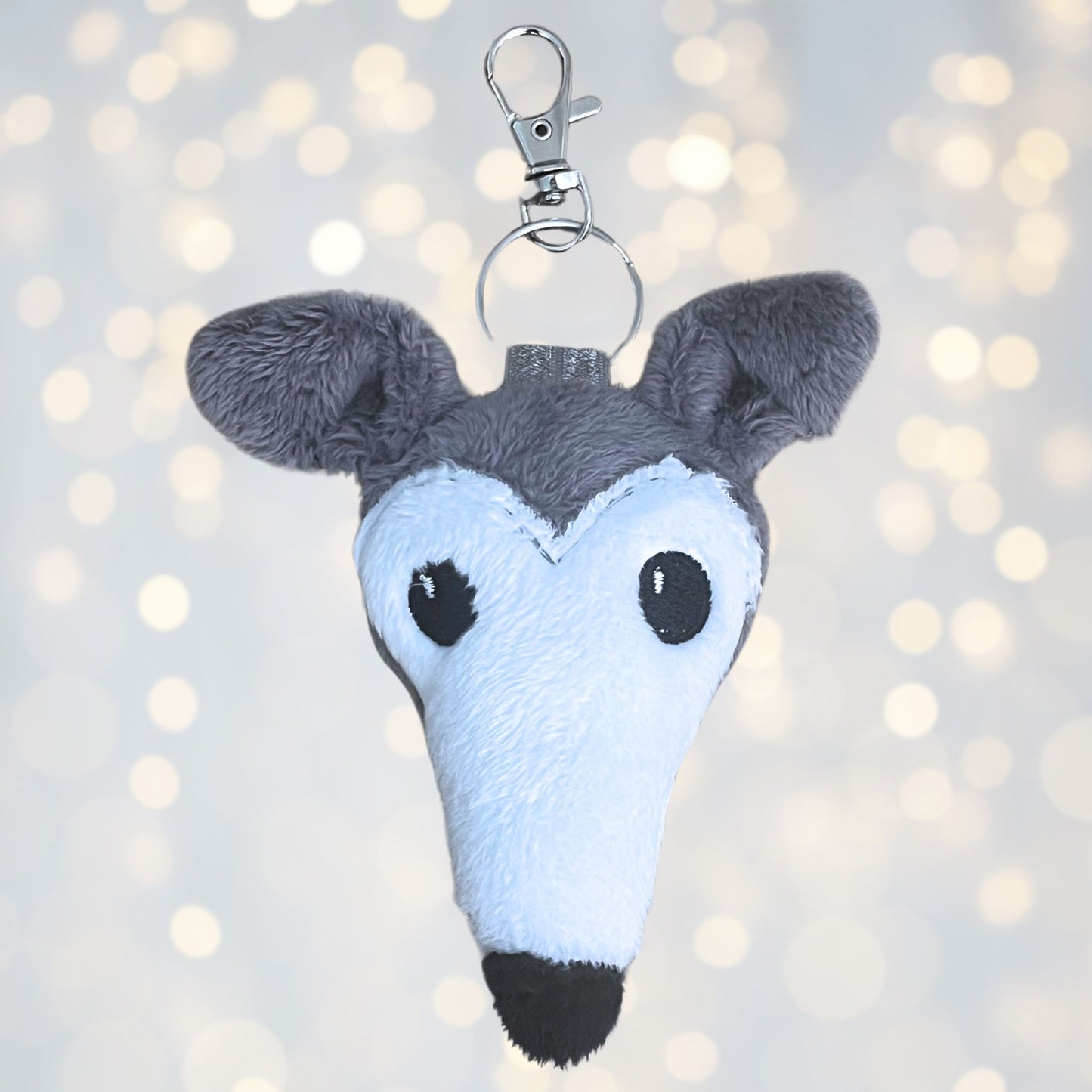 Houndie Head Tagalong Grey with White Mask