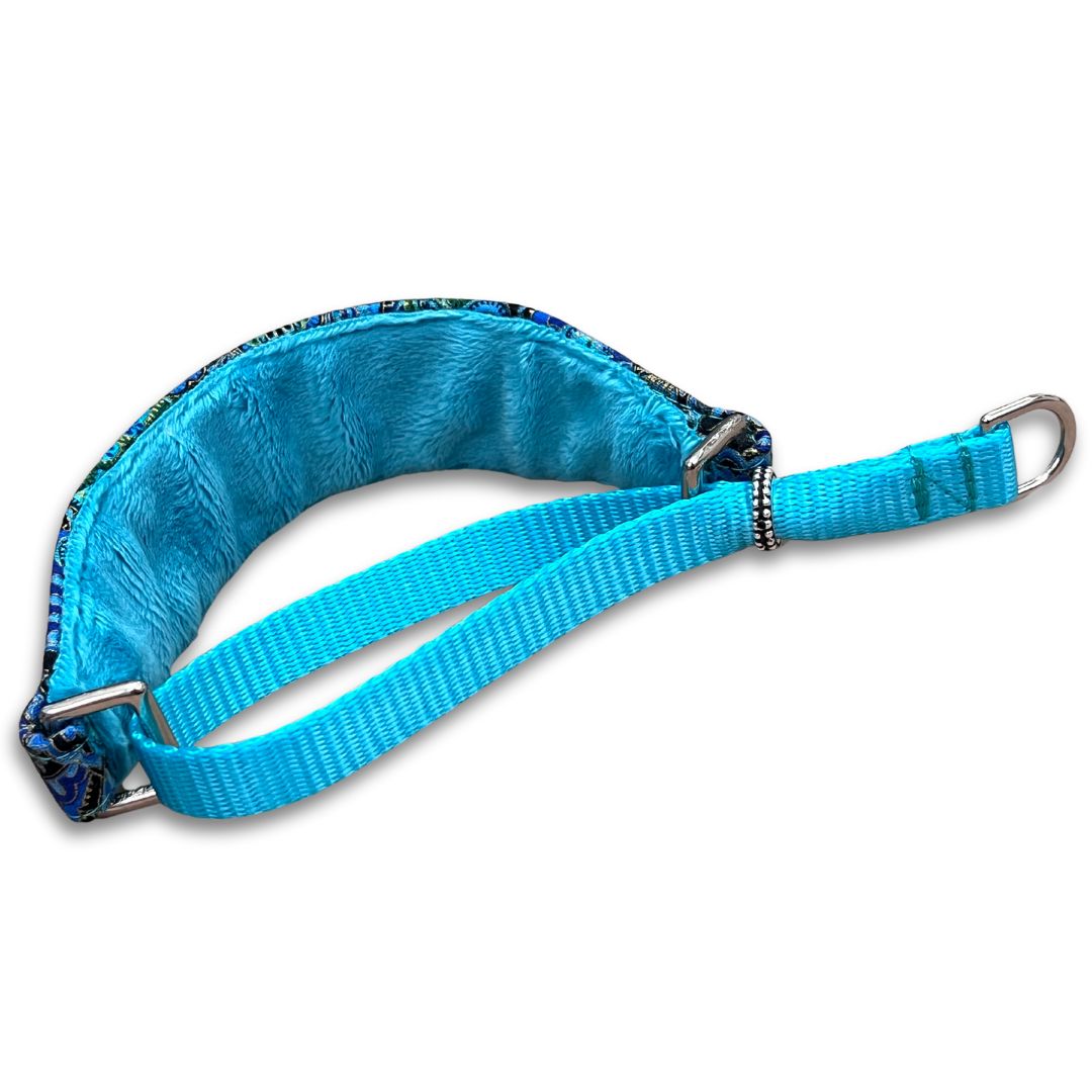 Metallic Mandalas Walking Hound Collar 8-11"