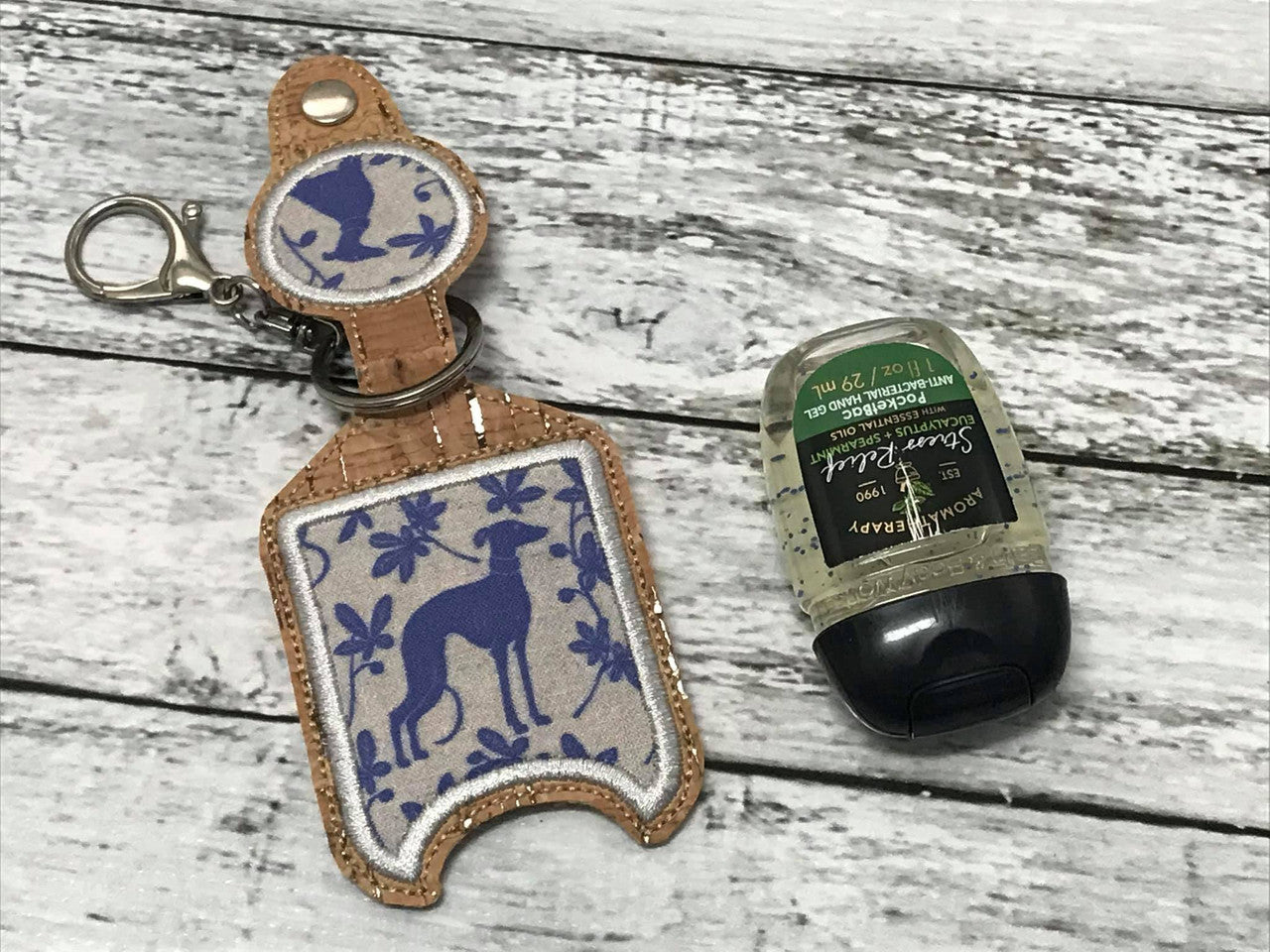 Sanitizer Holder - 1oz Dainty Hounds