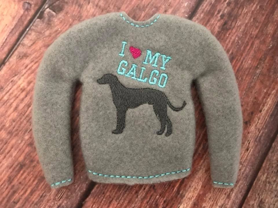 Dog store elf sweater