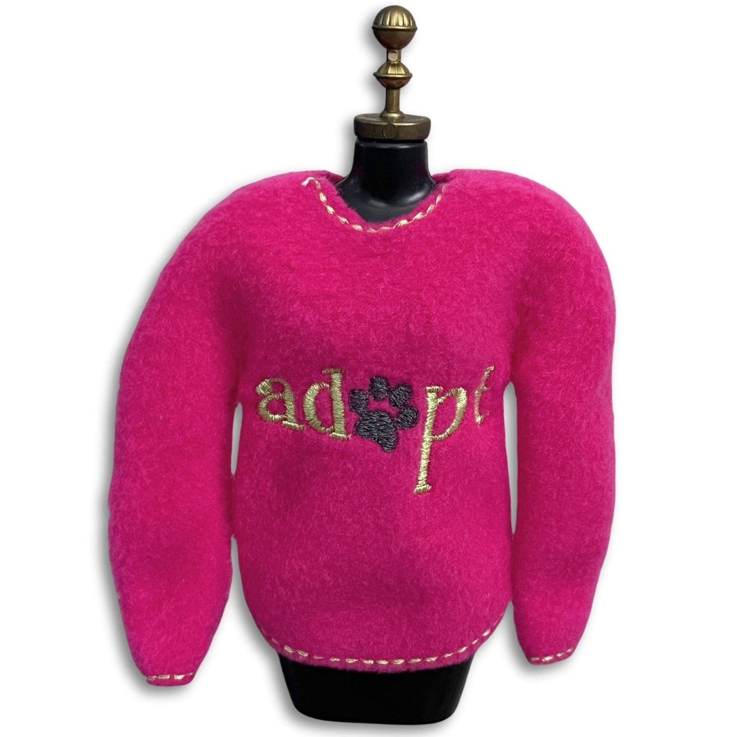 Elf Sweater Adopt Hot Pink