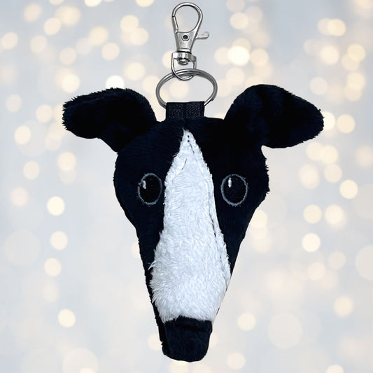 Houndie Head Tagalong Black with Blaze