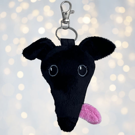 Houndie Head Tagalong Black with Tongue