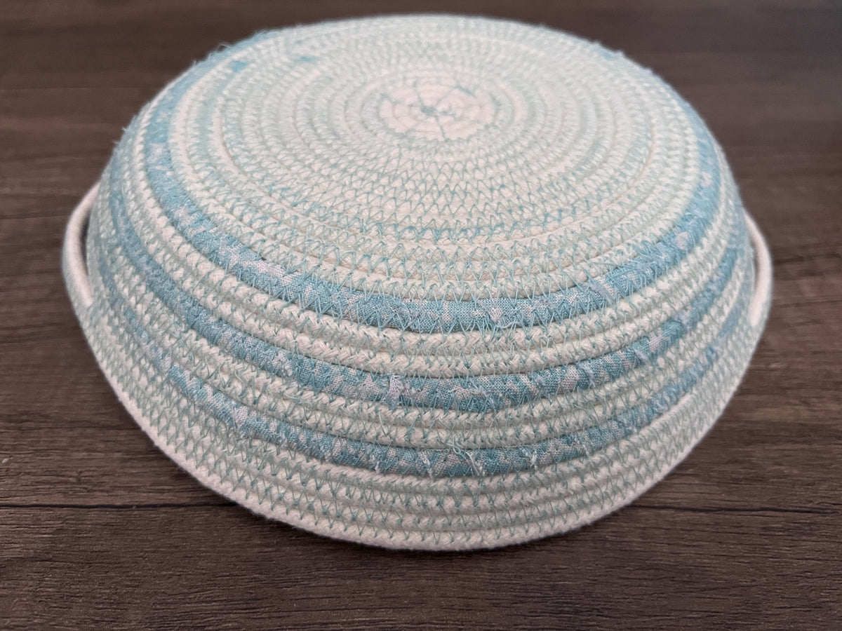 Sweater Weather Sighthounds Fabric Rope Bowl / Basket