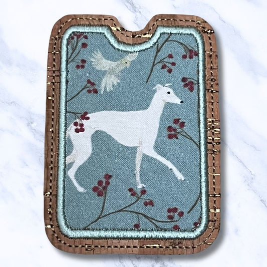 Card Holder Winterberry Hound