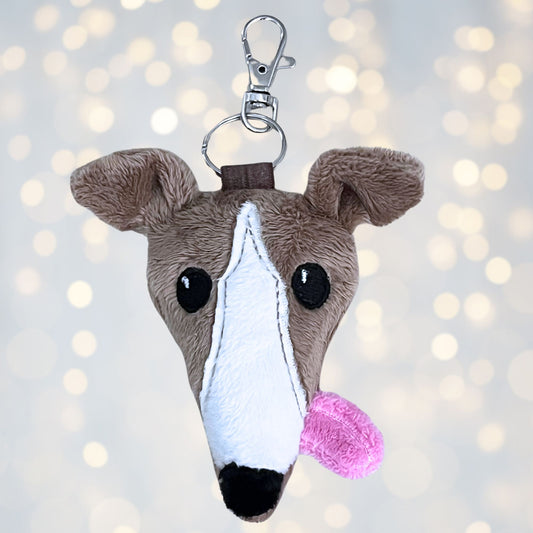 Houndie Head Tagalong Light Brown with Blaze and Tongue