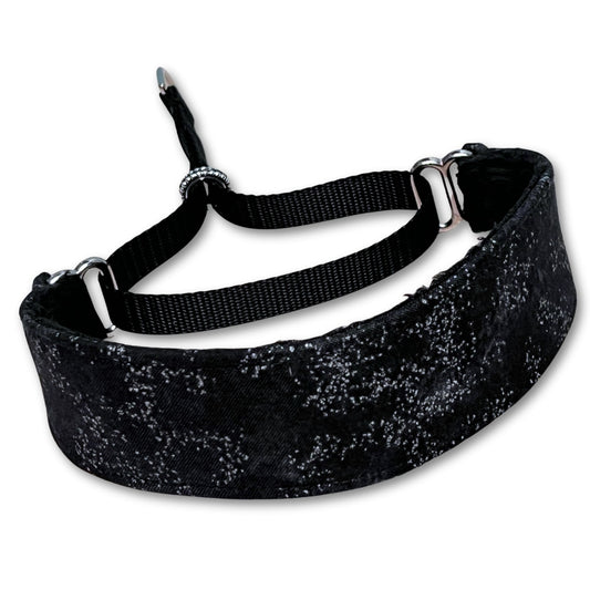 Stardust Black/Grey Walking Hound Collar 9-12"