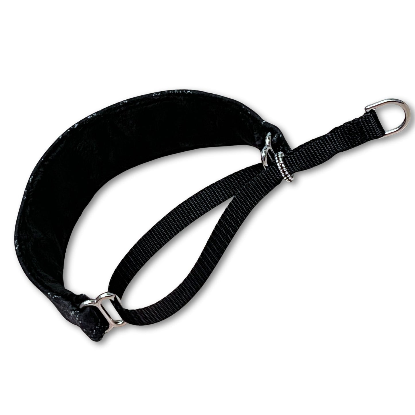 Stardust Black/Grey Walking Hound Collar 9-12"