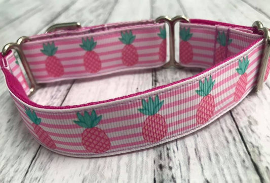 Pineapple Stripes 1 Inch Martingale 9-12"