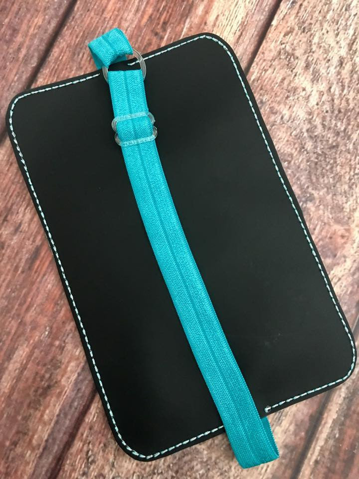 Planner Pocket Band - Love Is A Fur Legged Word Teal